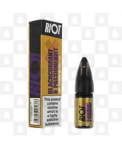 Blackcurrant & Passionfruit by Riot X E Liquid | 10ml Nic Salt, Strength & Size: 20mg • 10ml