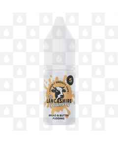 Bread & Butter Pudding by The Lancashire Creamery E Liquid | 10ml Nic Salt, Strength & Size: 05mg • 10ml