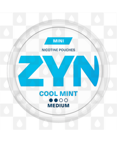 Cool Mint by Zyn | Nicotine Pouches, Strength & Size: 20 x 03mg Pouches