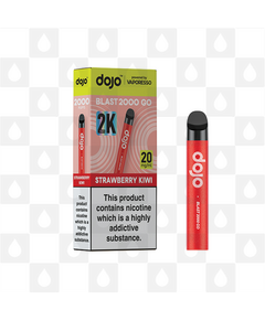 Dojo Blast 2000 Go by Vaporesso | Pre-filled Pod Kit, Strength & Puff Count: 20mg • 2000 Puffs, Flavour: Strawberry Kiwi