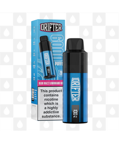 Drifter Bar 6K | Pre-Filled Vape Kit, Battery Type: V2, Strength & Puff Count: 20mg • 6000 Puffs, Flavour: Blue Razz Lemonade Ice
