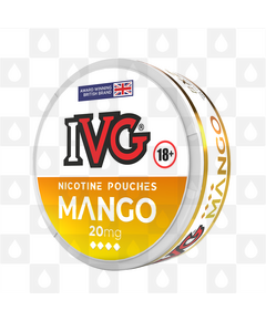 Mango by IVG | Nicotine Pouches, Strength & Size: 20 x 15mg Pouches