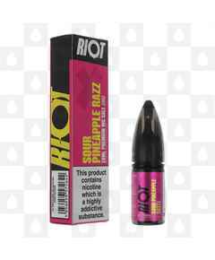 Sour Pineapple Razz by Riot X E Liquid | 10ml Nic Salt, Strength & Size: 10mg • 10ml