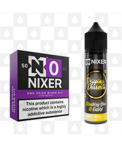Strawberry Jam & Custard by Dripping Desserts x Nixer E Liquid | 60ml Long Fill, Nicotine Type: Nicotine Free, Strength & Size: 00mg • 60ml • Inc VG/PG Shots (50/50)