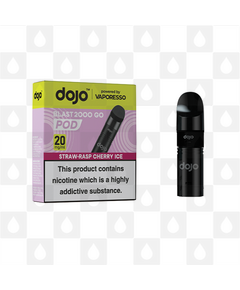 Straw-Rasp Cherry Ice | Dojo Blast 2000 by Vaporesso | Pre-filled Pods