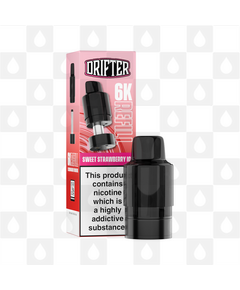 Sweet Strawberry Ice | Drifter Bar 6000 Replacement Pods, Strength & Puff Count: 20mg • 6000 Puffs • V2