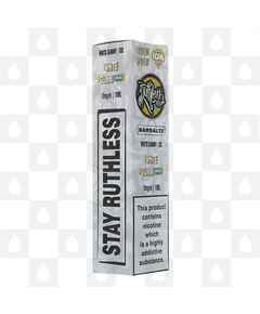 White Gummi On Ice | Barsaltz by Ruthless | 10ml Nic Salt, Strength & Size: 10mg • 10ml