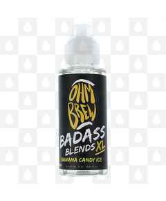 Banana Candy Ice | Badass Blends by Ohm Brew E Liquid | 100ml Short Fill