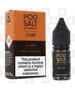 Coffee by Pod Salt E Liquid | 10ml Nic Salt, Strength & Size: 11mg • 10ml