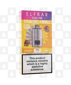 Elf Bar Dual 10K | Pre-Filled Vape Kit, Strength & Puff Count: 20mg • 10,000 Puffs, Flavour: Summer Edition
