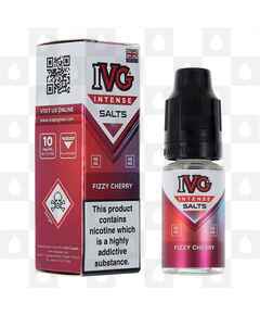 Fizzy Cherry by IVG Intense E Liquid | 10ml Nic Salt, Strength & Size: 10mg • 10ml