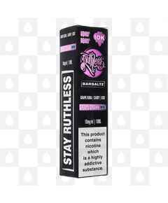 Grape Drank On Ice Nic Salt by Ruthless E Liquid | 10ml Bottles, Strength & Size: 10mg • 10ml