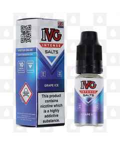Grape Ice by IVG Intense E Liquid | 10ml Nic Salt, Strength & Size: 10mg • 10ml