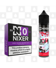 Milkmaid by Naughty Juice x Nixer E Liquid | 60ml Long Fill, Nicotine Type: Nicotine Free, Strength & Size: 00mg • 60ml • Inc VG/PG Shots (50/50)