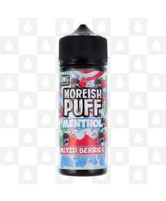 Mixed Berries | Menthol by Moreish Puff E Liquid | 100ml Short Fill