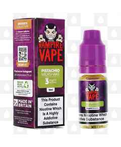 Pistachio Milkshake | Desserts by Vampire Vape E Liquid | 10ml Bottles, Strength & Size: 18mg • 10ml