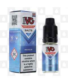 Pro Blue by IVG Intense E Liquid | 10ml Nic Salt, Strength & Size: 10mg • 10ml