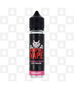 Raspberry Ripple Ice Cream | Desserts by Vampire Vape E Liquid | 50ml & 100ml Shortfill, Strength & Size: 0mg • 50ml (60ml Bottle)