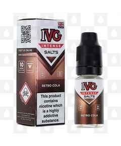 Retro Cola by IVG Intense E Liquid | 10ml Nic Salt, Strength & Size: 10mg • 10ml