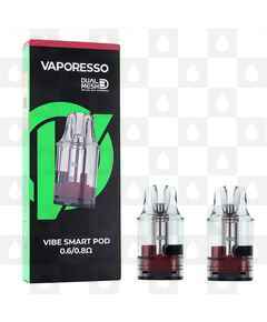 Vaporesso Vibe / Vibe SE Replacement Pod Pack, Style: 2 x 0.6 / 0.8 Ohm