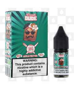 Apple Fritter by French Dude E Liquid | 10ml Nic Salt, Strength & Size: 10mg • 10ml