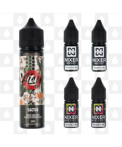 Cactus | Shake & Vape by Aisu E Liquid | 60ml Long Fill, Nicotine Type: Regular Nicotine, Strength & Size: 06mg • 60ml • Inc. Shots (50/50)