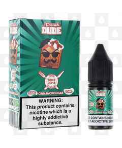 Cinnamon Sugar by French Dude E Liquid | 10ml Nic Salt, Strength & Size: 10mg • 10ml