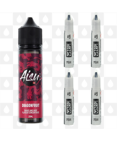 Dragonfruit | Shake & Vape by Aisu E Liquid | 60ml Long Fill, Nicotine Type: Nicotine Salt, Strength & Size: 12mg Salt • 60ml • Inc Shots (50/50)