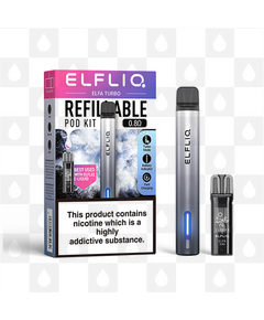 Elfliq Elfa Turbo by Elf Bar | Refillable Pod Kit, Selected Colour: Aurora Black