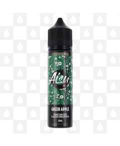 Green Apple | Shake & Vape by Aisu E Liquid | 60ml Long Fill, Nicotine Type: Nicotine Free, Strength & Size: 20ml Concentrate (Mix Before Use)