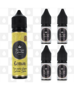Lemon Custard Cream by The Kings Collection E Liquid | 60ml Longfill, Nicotine Type: Nicotine Free, Strength & Size: 00mg • 60ml (50/50)