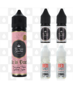Life Is Peachy by The Kings Collection E Liquid | 60ml Longfill, Nicotine Type: Nicotine Salt, Strength & Size: 06mg Salt • 60ml • Inc Shots (50/50)