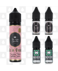 Life Is Peachy by The Kings Collection E Liquid | 60ml Longfill, Nicotine Type: Regular Nicotine, Strength & Size: 06mg • 60ml • Inc Shots (50/50)