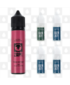Lychee Lemonade | Shake & Vape by Zap E Liquid | 60ml Long Fill, Nicotine Type: Nicotine Salt, Strength & Size: 03mg Salt • 60ml • Inc Shots (60/40)