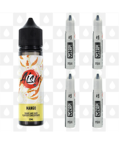 Mango | Shake & Vape by Aisu E Liquid | 60ml Long Fill, Nicotine Type: Nicotine Salt, Strength & Size: 12mg Salt • 60ml • Inc Shots (50/50)