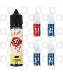 Mango | Shake & Vape by Aisu E Liquid | 60ml Long Fill, Nicotine Type: Regular Nicotine, Strength & Size: 03mg • 60ml • Inc Shots (60/40)