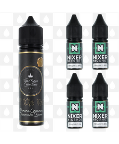 Off The Rails by The Kings Collection E Liquid | 60ml Longfill, Nicotine Type: Regular Nicotine, Strength & Size: 12mg • 60ml • Inc Shots (50/50)