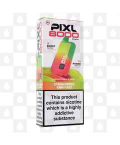 Pixl 8000 | Pre-Filled Vape Kit, Flavour: Strawberry Kiwi Razz