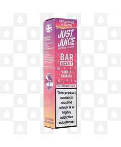 Vanilla Rhubarb Nic Salt Just Juice Bar Salts E Liquid | 10ml Nic Salt, Strength & Size: 05mg • 10ml