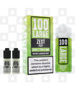 Zest Pest by 100 Large E Liquid | 100ml Short Fill