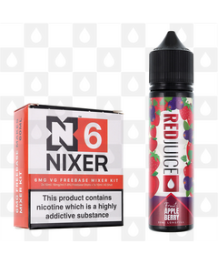 Apple Berry | Fruits by RedJuice E Liquid | 60ml Long Fill, Nicotine Type: Regular Nicotine, Strength & Size: 06mg • 60ml • Inc Shots (70/30)
