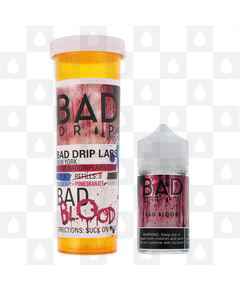 Bad Blood by Bad Drip E Liquid | 50ml Short Fill, Strength & Size: 0mg • 50ml (60ml Bottle)