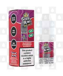 Blackberry Strawberry Blueberry by Soda King E Liquid | 10ml Nic Salt, Strength & Size: 05mg • 10ml