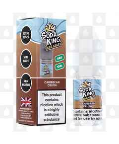 Caribbean Crush by Soda King E Liquid | 10ml Nic Salt, Strength & Size: 05mg • 10ml