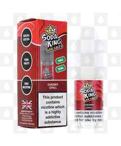 Cherry Chill by Soda King E Liquid | 10ml Nic Salt, Strength & Size: 05mg • 10ml