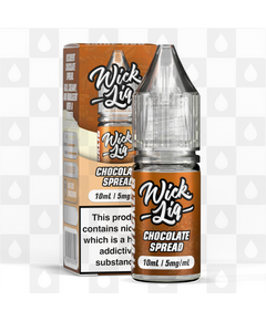Chocolate Spread by Wick Liq Bar Juice E Liquid | 10ml Nic Salt, Strength & Size: 05mg • 10ml