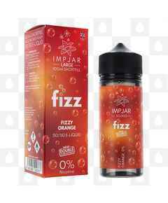 Fizzy Orange by Imp Jar Fizz E Liquid | 50ml & 100ml Short Fill, Strength & Size: 0mg • 100ml (120ml Bottle)