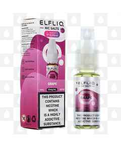 Grape by Elfliq | Elf Bar E Liquid | Nic Salt, Strength & Size: 10mg • 10ml