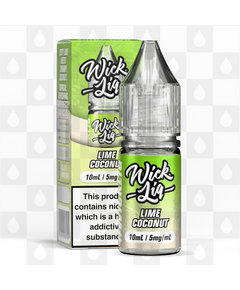 Lime Coconut by Wick Liq Bar Juice E Liquid | 10ml Nic Salt, Strength & Size: 05mg • 10ml