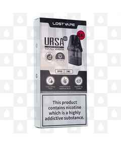 Lost Vape Ursa Nano V3 Replacement Pods, Pod Type: 3 x 0.6 Ohm Pods